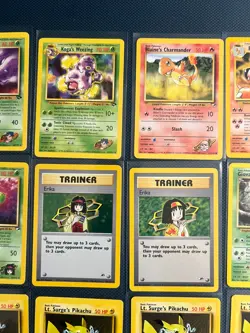 Gym Challenge Heroes Pokemon Card Lot LP/MP Holo Erika 16/132 Victreebel 26 - Image 3