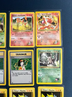 Gym Challenge Heroes Pokemon Card Lot LP/MP Holo Erika 16/132 Victreebel 26 - Image 4
