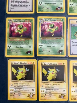 Gym Challenge Heroes Pokemon Card Lot LP/MP Holo Erika 16/132 Victreebel 26 - Image 5