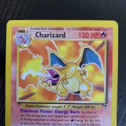 Charizard - 3/110 Legendary Non-Holo - Pokemon Card - Moderately Played - Image 3