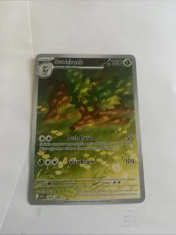 Pokemon TCG White Flare Sawsbuck Illustration Card 092/086 - Image 1