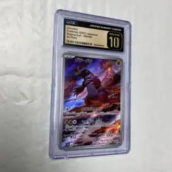Pokemon TCG Groudon 069/062 AR Raging Surf SV3a Japanese Card CGC 10 Pristine - Image 1
