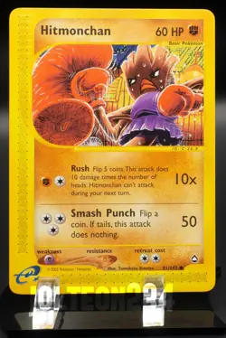 Pokemon TCG Card - Hitmonchan 81/147 Aquapolis Common - Image 1