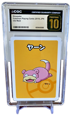 CGC PRISTINE 10 Slowpoke Japanese Pokemon Playing Cards (2019) JPN Old Maid - Image 1