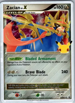 Zacian LV. X - Promo SWSH: Sword & Shield Promo Cards SWSH135 NM - Image 1