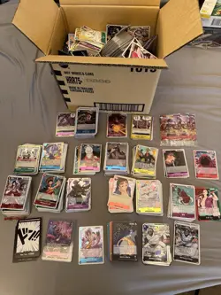 One Piece Trading Card Bulk Lot OP01-OP11 Eng/Jap C/UC/L/R/SR + Don - Image 1