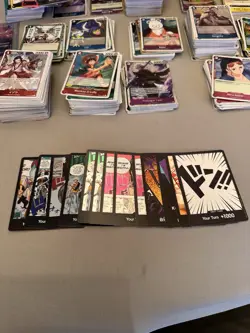 One Piece Trading Card Bulk Lot OP01-OP11 Eng/Jap C/UC/L/R/SR + Don - Image 2