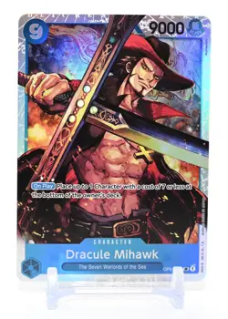 OP01-070-Dracule Mihawk (Reprint) (SR) One Piece Card PRB-01 THE BEST English NM - Image 1