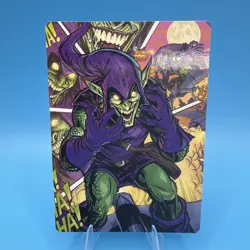 2025 MTG EN Spider-Man Art Series Green Goblin 49/54 KM035 !Crimp Error Card! - Image 1