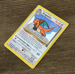 Dragonite Black Star Promo 5 Card 1999 Kids WB Presents Pokemon The First Movie - Image 2