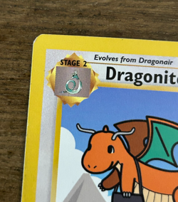 Dragonite Black Star Promo 5 Card 1999 Kids WB Presents Pokemon The First Movie - Image 4