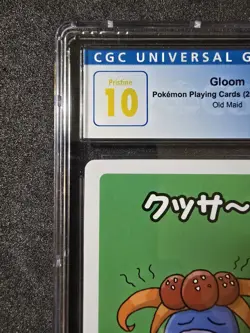 Gloom Pokemon Playing Cards (2019) - Japanese Old Maid CGC Pristine 10!💎🫐💎 - Image 5