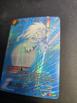 DRAGON BALL SUPER CCG SON GOKU, UNWAVERING CONVICTION #DB3- 116 R FOIL CARD NM - Image 2