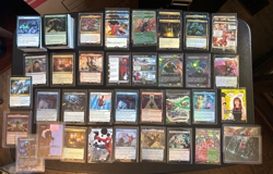 MAGIC THE GATHERING SPIDER-MAN 276 CARD LOT - Mythics, Rares, Commons-Foil & Non - Image 1
