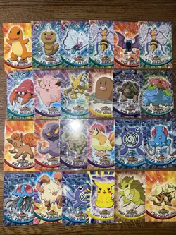90 Card Vintage Pokemon Topps Lot #2 - Image 1
