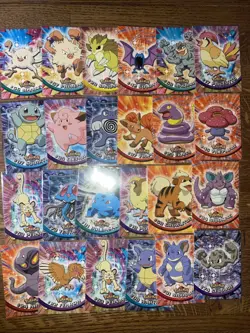 90 Card Vintage Pokemon Topps Lot #2 - Image 2