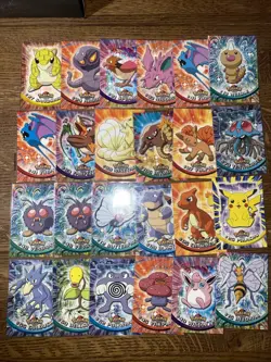 90 Card Vintage Pokemon Topps Lot #2 - Image 3
