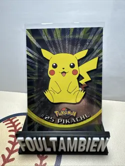 Topps Pokemon Tv Animation Series Pikachu Foil Card - Image 1