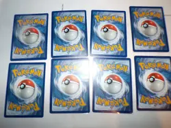 Lot of 8 Pokemon Rebel Clash Reverse Holo/ Holo Cards - Image 2