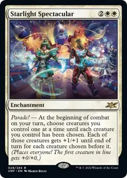 Starlight Spectacular FOIL NM #314 Unfinity MTG - Image 1