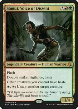Samut, Voice of Dissent ~ Amonkhet [ Excellent ] [ Magic MTG ] - Image 1