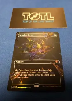 Jeweled Lotus (Borderless) Commander Masters Foil - Image 1