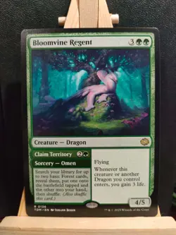 Bloomvine Regent - Tarkir Dragonstorm - Rare - NM (see pics) MTG - Image 1