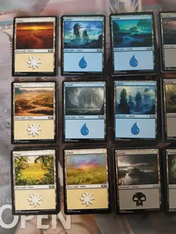 Magic the Gathering (Lot of 165) Magic M20 Core Set Basic Lands Lot 2020 - Image 2