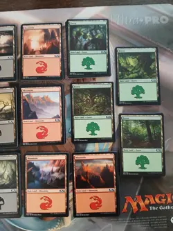Magic the Gathering (Lot of 165) Magic M20 Core Set Basic Lands Lot 2020 - Image 4