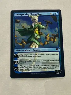 MTG FOIL Tamiyo, the Moon Sage Avacyn Restored Magic the Gathering - Image 1