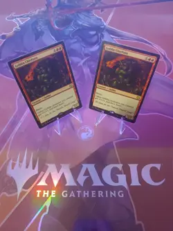 1x Goblin Chieftain NM-Mint, English Duel Decks: Merfolk vs. Goblins MTG Magic - Image 1