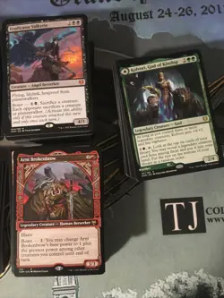 Magic the Gathering (Lot of 660) Kaldheim Commander Cube MTG Rares Tokens+More - Image 4