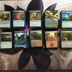 Magic the Gathering (Lot of 300) Ikoria Lair of Behemoths Lot Cube Commander - Image 1