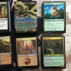 Magic the Gathering (Lot of 300) Ikoria Lair of Behemoths Lot Cube Commander - Image 5