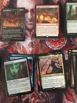 Magic the Gathering (Lot of 155) Commander Masters lot Rares Tokens Foils + More - Image 4