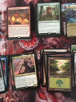 Magic the Gathering (Lot of 155) Commander Masters lot Rares Tokens Foils + More - Image 5