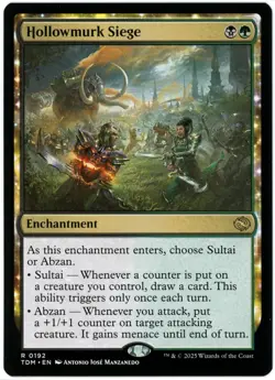 Hollowmurk Siege - 0192 - Tarkir Dragonstorm - MTG - NM/M - Image 1