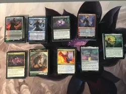 Magic the Gathering (Lot of 295) War of the Spark Lot Cube Foils Rares + More - Image 1
