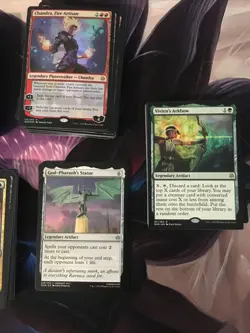 Magic the Gathering (Lot of 295) War of the Spark Lot Cube Foils Rares + More - Image 4