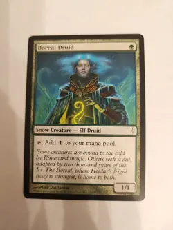 Mtg Coldsnap Boreal Druid (Never Played) - Image 1