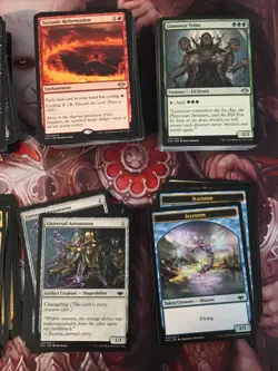 Magic the Gathering (Lot of 335) Modern Horizons lot Rares Tokens Foils + More - Image 4