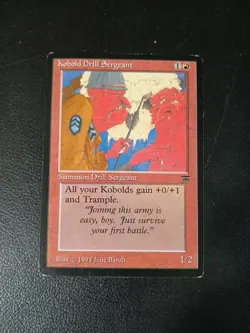 Kobold Drill Sergeant NM MTG Magic LEGENDS - Image 1