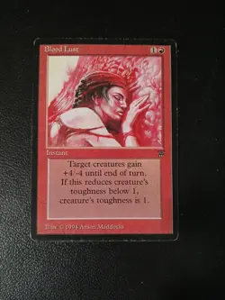 Bloodlust Legends Magic the Gathering LP - Image 1