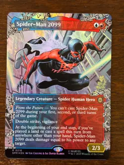 Spider-Man 2099 (Borderless FOIL) - MTG Marvel's Spider-Man (0216) - Image 2