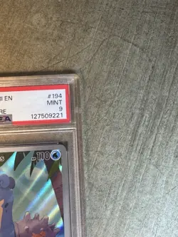 2025 POKEMON DESTINED RIVALS EN MISTY’S LAPRAS ILLUSTRATION RARE #194 💎 PSA 9 - Image 2