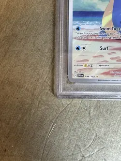2025 POKEMON DESTINED RIVALS EN MISTY’S LAPRAS ILLUSTRATION RARE #194 💎 PSA 9 - Image 4