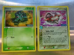 Pokemon Cards Pinecone& Forretress Ex Unseen Forces Reverse Holo Stamped - Image 1