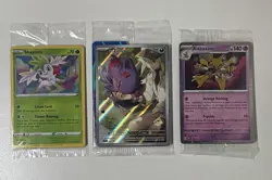 (3) Sealed Pokemon TCG Promo Cards Lot Shaymin Zorua Alakazam Holo - Image 1