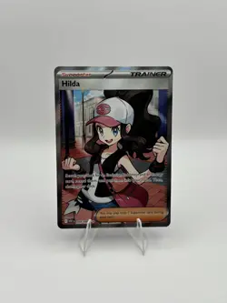 Pokemon TCG Hilda 164/086 Full Art Ultra Rare White Flare Holo - Image 1
