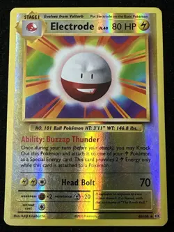 Pokemon TCG XY Evolutions #40/108 Electrode Reverse LP - Image 1